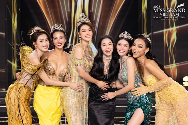 Ảnh: Hoa hậu, á hậu Miss Grand Vietnam 2022 tại Chung khảo Toàn quốc Miss Grand Vietnam 2023.