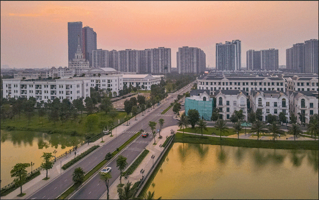 Chúng tôi chú ý tới Ocean Park đang ‘hot rần rần’ với những hạ tầng khác biệt so với những khu chung cư khác ở Hà Nội. 