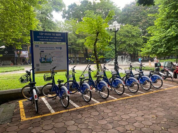 Cách thuê xe đạp công cộng ở Hà Nội, thuê ở đâu, giá bao nhiêu?