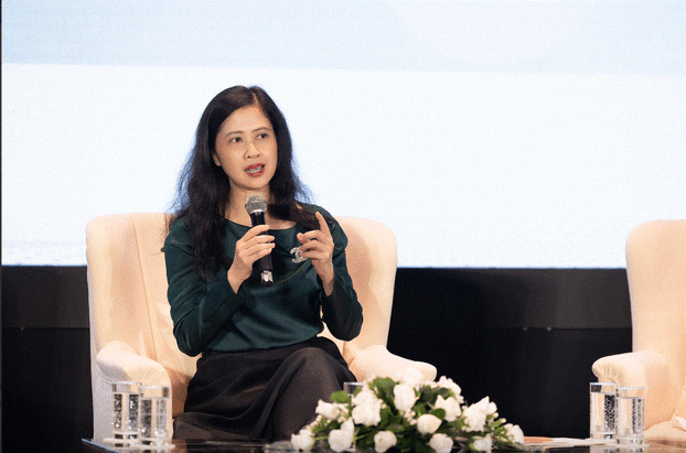 Bà Nguyễn Thu Hà - Giám đốc phát triển kinh doanh phân khúc Techcombank cho rằng để xác định giá trị bất động sản cần tính ra lợi ích tương đương khi sử dụng nó hoặc giá trị tích lũy tương lai của nó.