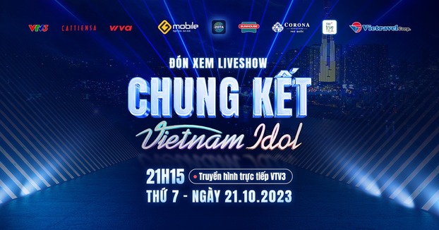 Trực tiếp chung kết Vietnam Idol 2023 ngày 21/10.