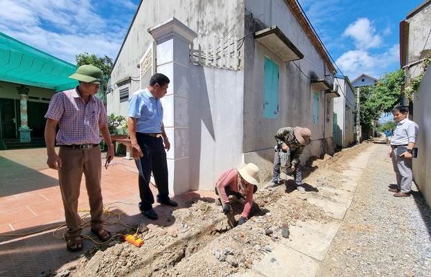 Địa phương ở Hà Nội đẩy nhanh tiến độ lắp đặt hệ thống cấp nước sạch cho người dân