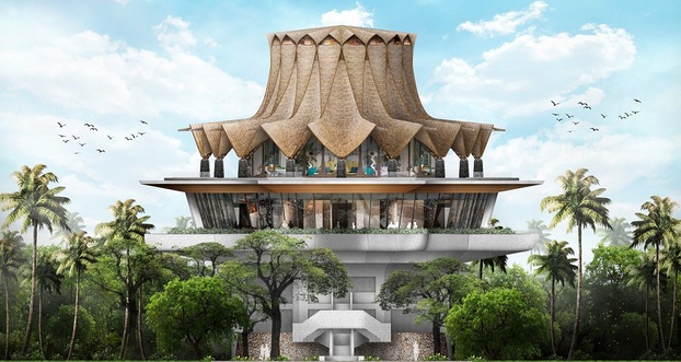 “Khách sạn của những vị vua” Ritz Carlton Reserve sẽ sớm có mặt tại đảo Hòn Thơm, Phú Quốc. Ảnh phối cảnh minh họa