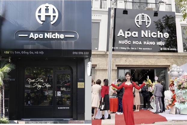 Cửa hàng Apa Niche cơ sở 1 (Hà Nội) và cơ sở 2 (Sơn La)