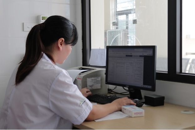 Các cơ sở y tế của Hà Nội đang đẩy mạnh ứng dụng công nghệ thông tin trong công tác khám chữa bệnh