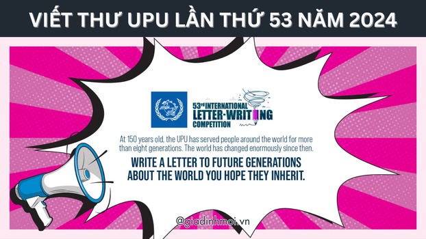 Cuộc thi Viết thư UPU lần thứ 53 năm 2024