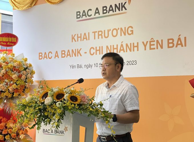 Ông Nguyễn Quang Đạt nêu kiến nghị từ cơ quan quản lý. Ảnh: Bac A Bank