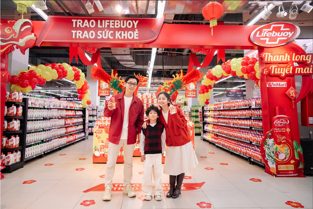 Không gian Tuần lễ Thương hiệu Lifebuoy ngập tràn ưu đãi dành riêng cho Hội viên WIN