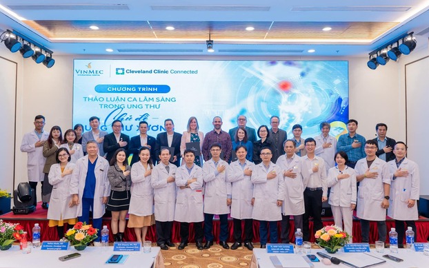 Buổi hội thảo hội chẩn các ca u xương và phần mềm của Trung tâm Sarcoma Vinmec với sự tham gia của các chuyên gia đến từ Hệ thống Y tế Cleveland Clinic     