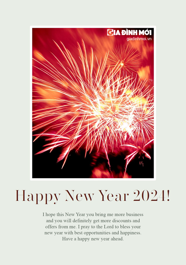 Happy New Year 2024 messages for customers