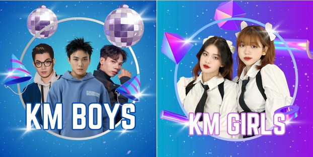 2 nhóm nhảy KM Boys & KM Girls – tân binh mới nổi nhà KOLSME