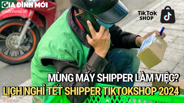 Lịch nghỉ Tết của shipper TikTok Shop 2024 chính xác nhất (Ảnh minh họa)
