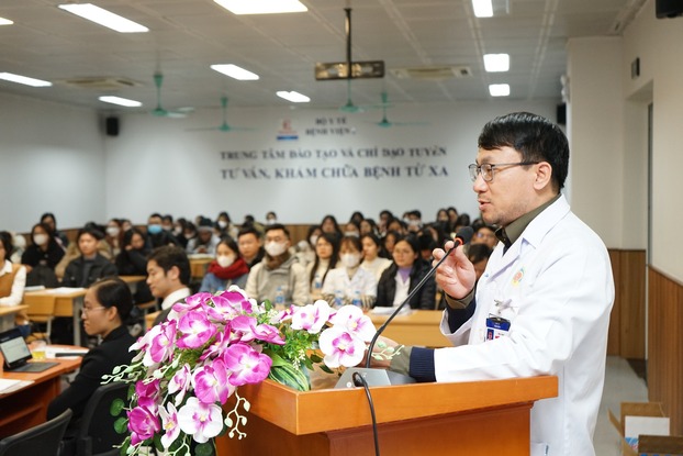 TS.BS Nguyễn Công Hựu - Giám đốc Bệnh viện E đánh giá hội thảo mở ra một chương mới trong lĩnh vực gây tê vùng và giảm đau.