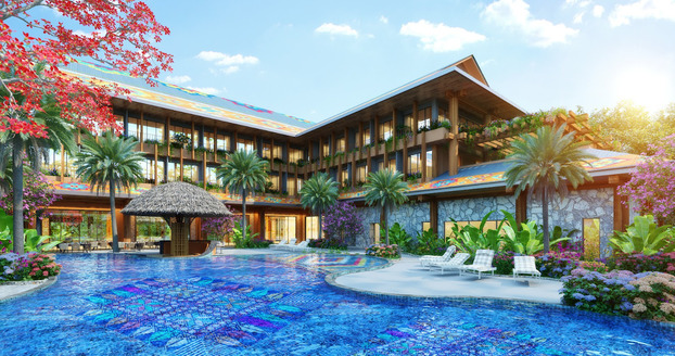 Resort khoáng nóng onsen Nhật Bản tại Flamingo Heritage Tân Trào City. Nguồn: Flamingo Holdings.