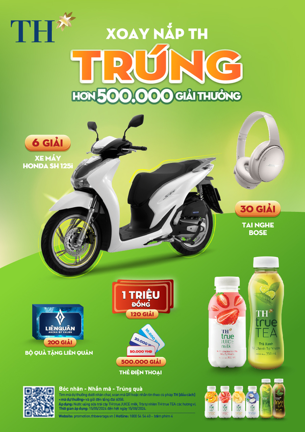 Chương trình kéo dài 3 tháng, từ ngày 15/05 đến hết 15/08/2024.