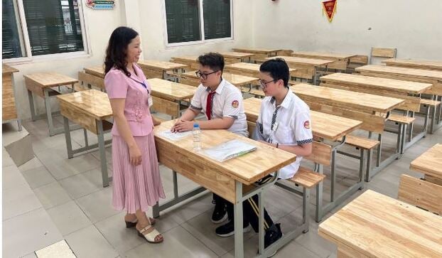 Những phòng thi đặc biệt trong kỳ thi tuyển sinh vào lớp 10 tại Hà Nội.