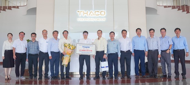 THACO tài trợ 07 động cơ ô tô và các trang thiết bị cho Trường Đại học Sư phạm Kỹ thuật TP. HCM