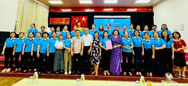 Hội LHPN huyện Thanh Trì ra mắt mô hình “Thanh Trì xanh”