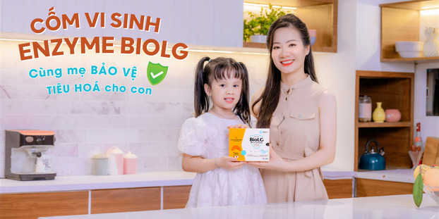 Cốm vi sinh Enzyme BioLG Bổ Tỳ ăn ngon là sản phẩm kết hợp Đông y và Tây y trong hỗ trợ điều trị biếng ăn kéo dài ở trẻ