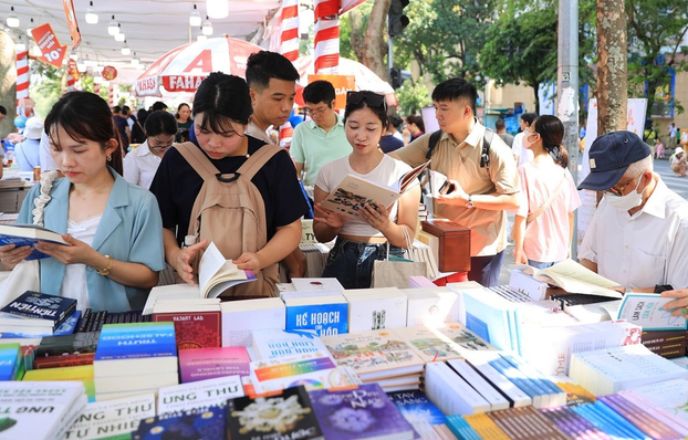 Hội Sách Hà Nội lần thứ IX năm 2024 diễn ra từ ngày 27 – 29/9. Ảnh minh họa