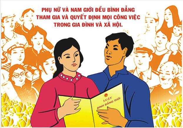 Bảo đảm và thúc đẩy hơn nữa bình đẳng giới, nâng cao vai trò của phụ nữ. Ảnh minh họa