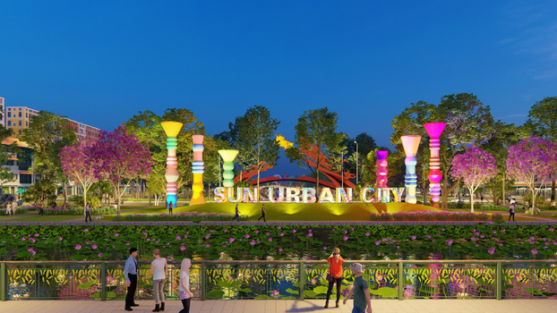 Sun Urban City có quy mô lên đến 420ha cùng hàng loạt tiện ích đẳng cấp