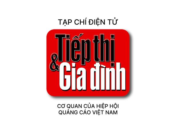 Logo nhận diện mới của Tạp chí điện tử Tiếp thị và Gia đình.  