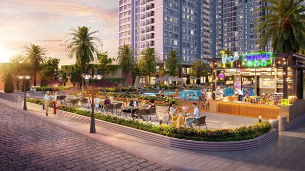 Các shophouse Hanoi Melody Residences phục vụ nhu cầu thiết yếu cho đời sống của cư dân.