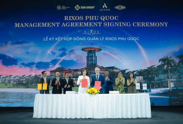 Sun Group cùng Accord & Ennismore ký kết đưa thương hiệu Rixos đến Phú Quốc