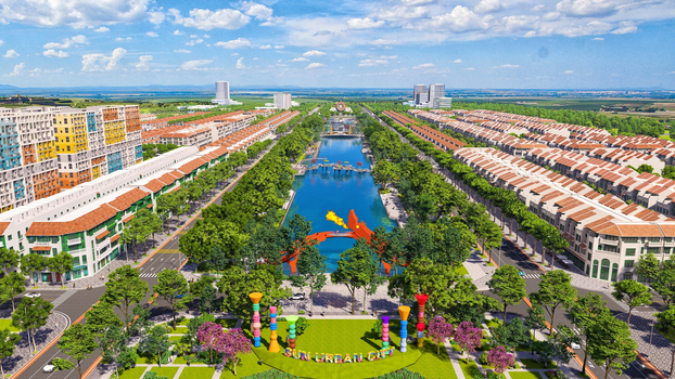 Trục đại lộ lễ hội sẽ là không gian tổ chức các sự kiện lớn tại Sun Urban City