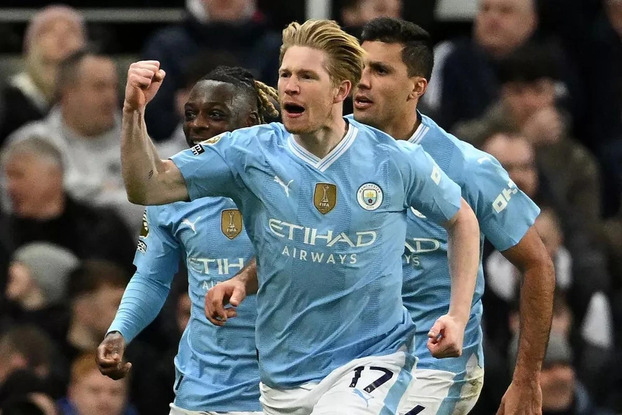 Kevin de Bruyne xếp thứ 10 với 39 triệu USD