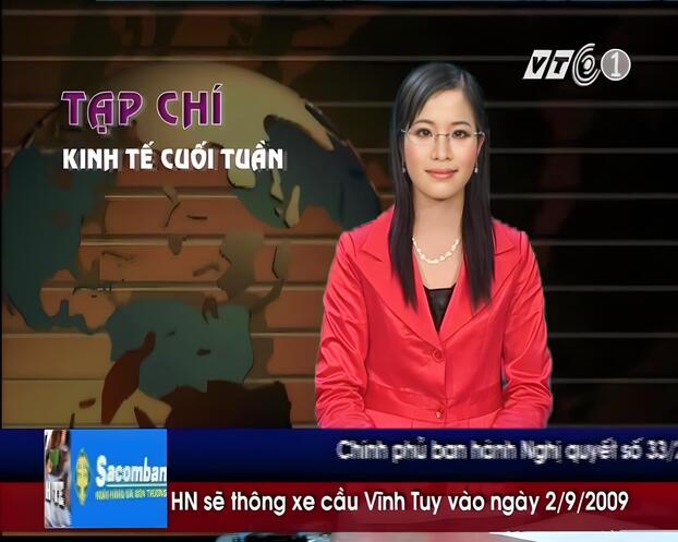 MC - BTV Sinh Nguyễn dẫn chương trình truyền hình VTC