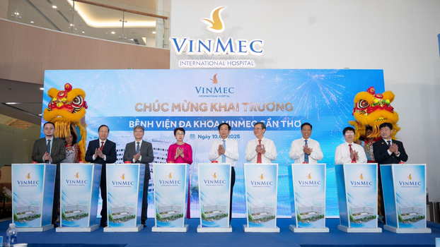 Bệnh viện Đa khoa Vinmec Cần Thơ đi vào hoạt động từ đầu tháng 3/2025.