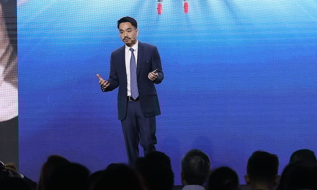 Ông Danny Le, Tổng giám đốc Masan Group, chia sẻ tại ĐHĐCĐ Masan 2024. Ảnh: Masan