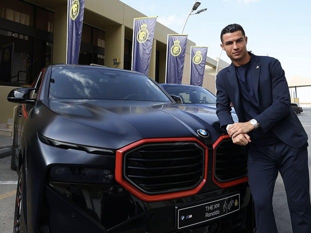 Cristiano Ronaldo là vận động viên được trả lương cao nhất thế giới. (Ảnh: Al Nassr)