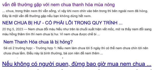 Rào cản lớn nhất trong việc mở rộng thị trường nem chua Thanh Hoá nằm ở khâu bảo quản và vận chuyển.