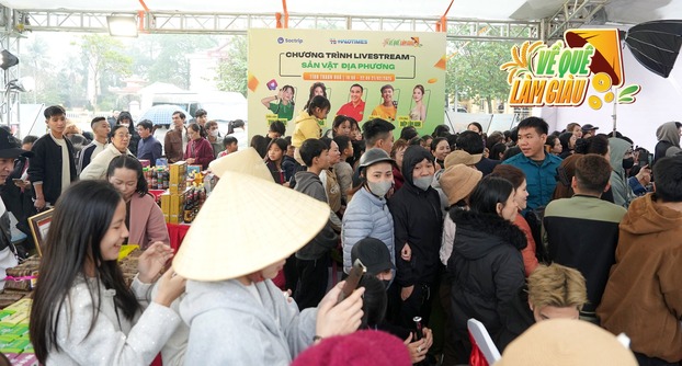 Nhiều sản vật địa phương Thanh Hóa được quảng bá trong chương trình livestream của 