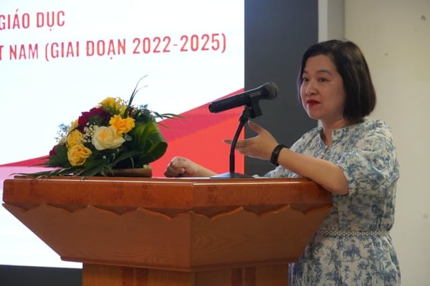Bà Lê Thị Thùy Dương - Giám đốc Chương trình Tổ chức Cứu trợ Trẻ em Việt Nam