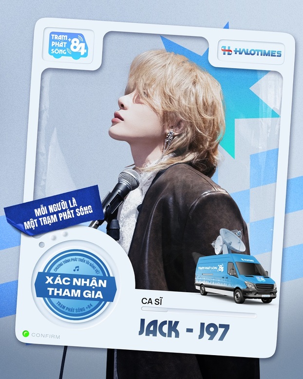 Jack tái xuất với việc tham gia chương trình tìm kiếm tài năng nghệ thuật Trạm phát sóng (+84).