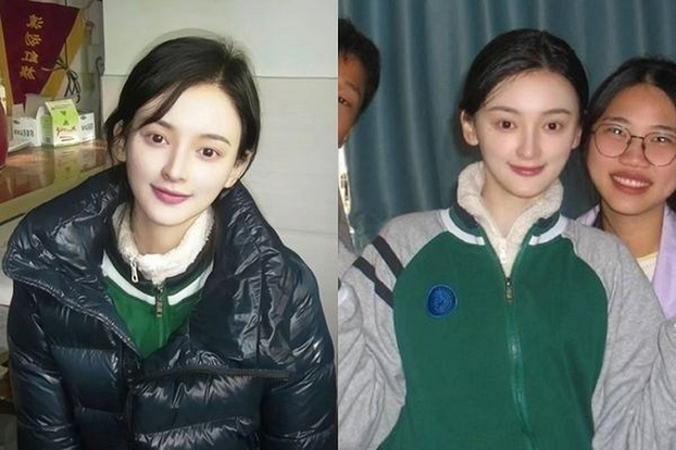 Chenyue khi chưa can thiệp thẩm mỹ. (Ảnh: Weibo)