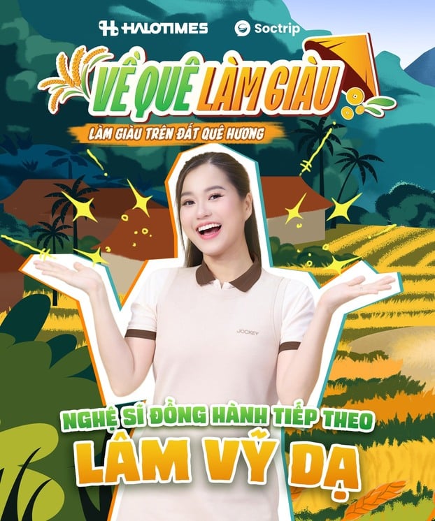 Lâm Vỹ Dạ sẽ là khách mời tiếp theo xuất hiện tại chương trình Về quê làm giàu