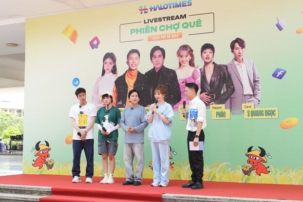 Rapper Pháo chiếm sóng tại phiên livestream quảng bá sản vật địa phương Đà Nẵng