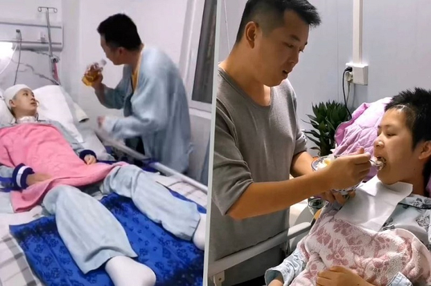 Câu chuyện của Ye và Deng chạm đến trái tim của hàng triệu người. (Ảnh: SCMP)