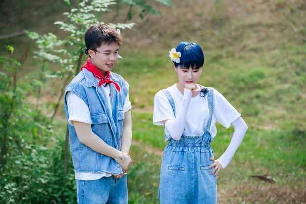 Pháo lúng túng khi ngẫu hứng làm thơ con cóc.