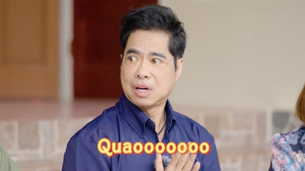 Biểu cảm trầm trồ khi nghe người Hà Tĩnh hát của danh ca Ngọc Sơn.