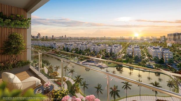 Căn hộ K-Park Avenue hướng tầm nhìn ra không gian xanh cùng nhịp sống đô thị sôi động