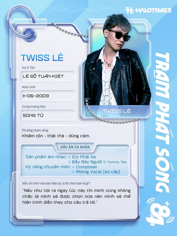 Twiss Lê là gương mặt khác biệt của Trạm Phát Sóng +84.