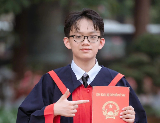 Nguyễn Quang Anh, học sinh lớp 9A4, Trường THCS Cầu Giấy 
