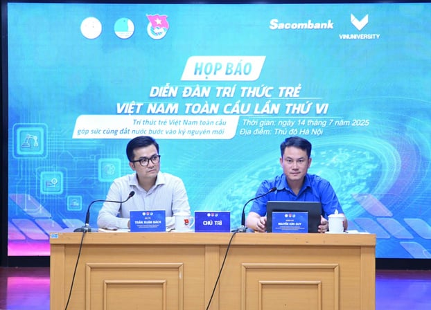 Họp báo Diễn đàn Trí thức trẻ Việt Nam toàn cầu lần thứ VI diễn ra tại Hà Nội