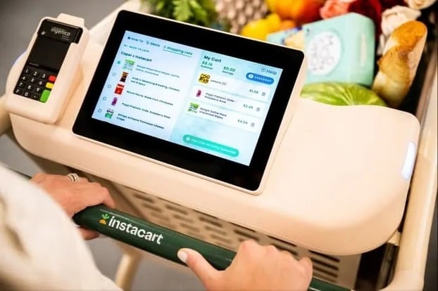 Wegmans công bố ra mắt xe đẩy thông minh Caper Carts tại cửa hàng Dewitt ở Syracuse, New York đầu tháng 7/2025.